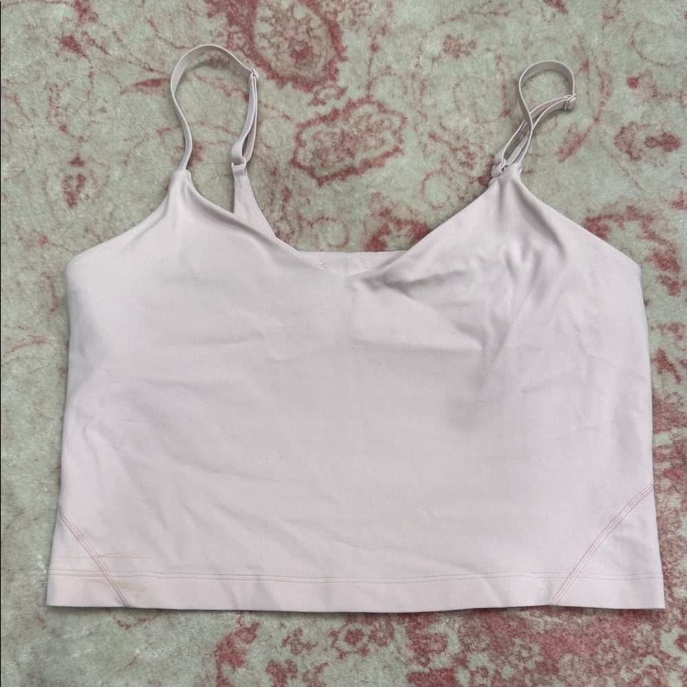 Align Baby Pink Size 8 Cropped Tank